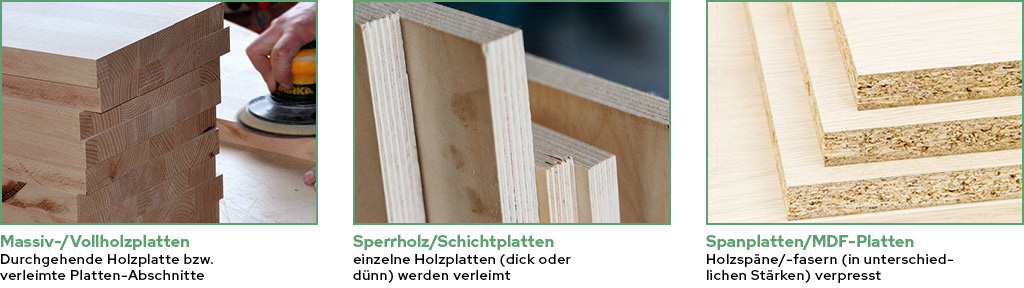 Holzplatten – Holz ist nicht gleich Holz – Edelseer Tischlerei Birkfeld Steiermark